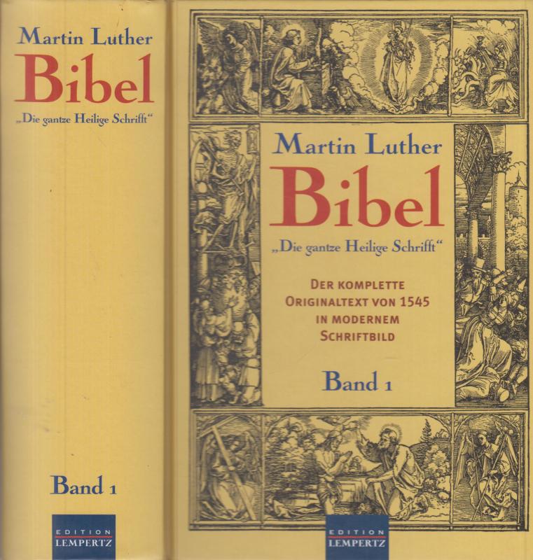 Martin Luther Bibel (1545/2004) 2 bind