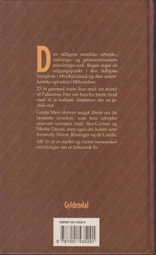 Mit liv, Golda Meir