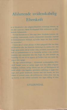 Afsluttende uvidenskabelig Efterskrift (Bind I)