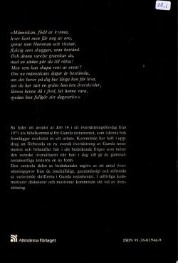 Att översätta Gamla testamentet