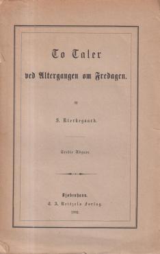 To taler ved altergangen om fredagen (1882)