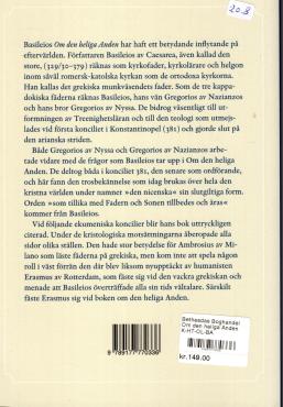 Om den heliga Anden (ny bog)