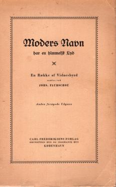 Moders navn har en himmelsk lyd