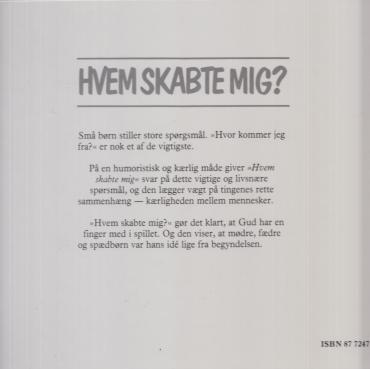 Hvem skabte mig