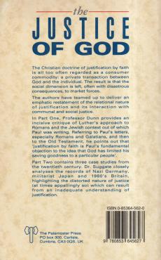 The Justice of God