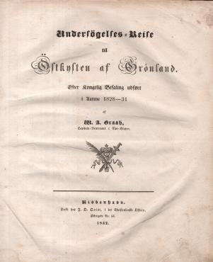 Undersøgelses-Reise til Østkysten af Grønland (1832) ¤