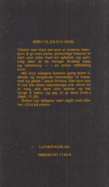 Brev til en syk venn