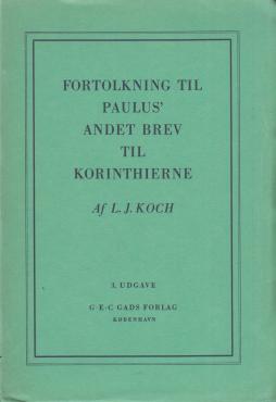 Fortolkning til Paulus` andet brev til Korinthierne