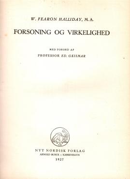 Forsoning og virkelighed