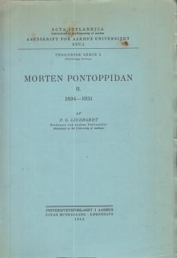 Morten Pontoppidan II. Acta Jutlandica (Teologisk serie nr 5)