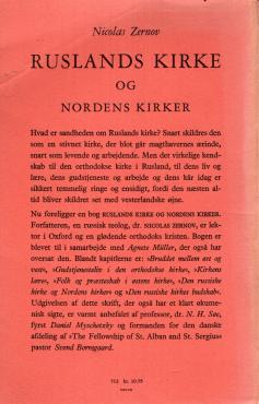 Ruslands kirke og Nordens kirker