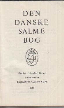 Den Danske Salmebog, Konfirmandudgave (1966)