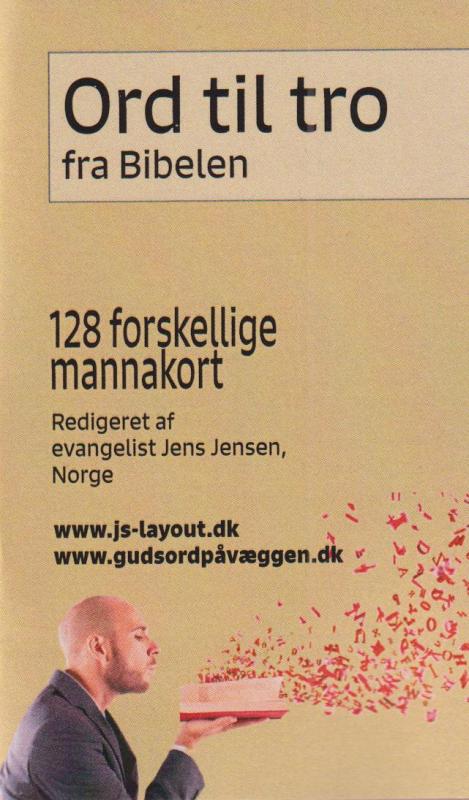 Ord til tro, fra Bibelen, Mannakort