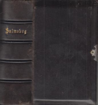 Psalmebog til kirke- og hus-andagt, med spænde og guldsnit (1883)
