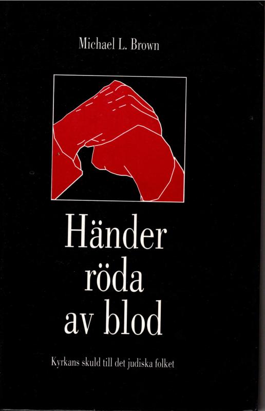 Händer röda av blod