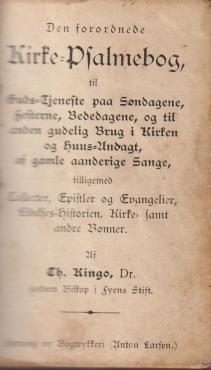Den forordnede Kirke - Psalmebog (u. år)