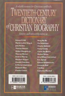 Twentieth-century Dictionary of Christian Biography