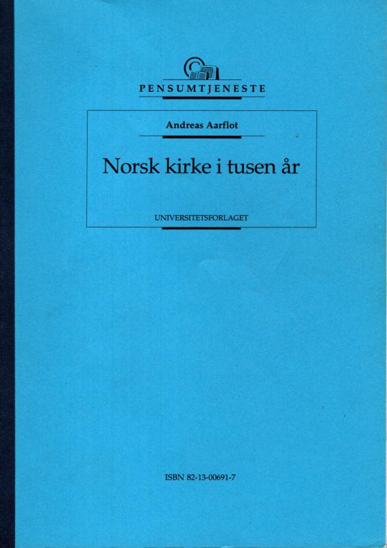 Norsk kirke i tusen år