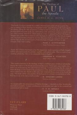 The Theology of Paul the Apostle