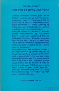 Jeg ved på hvem jeg tror
