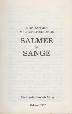Det danske Missionsforbunds salmer og sange (1977) ¤