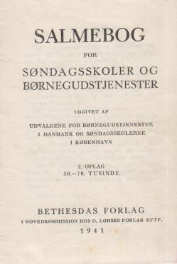 Salmebog for Søndagsskoler og børnegudstjeneste (1910)