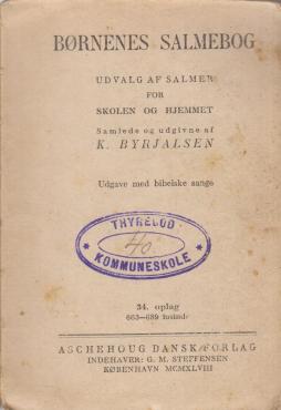 Børnenes salmebog for skolen og hjemmet (1948)