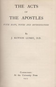 Cambridge greek testaments for Schools and colleges / The acts of the Apostles
