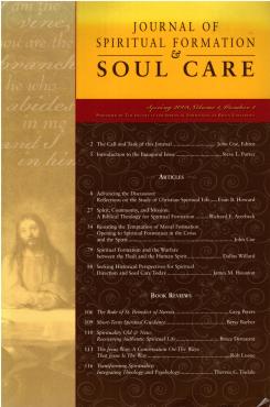 Journal of Spiritual formation & Soul Care