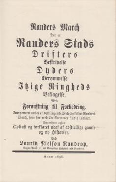 Randers March (1698) (1981)