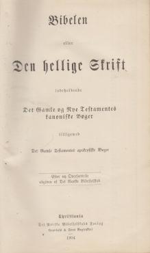 Bibelen eller Den hellige Skrift (1904)v
