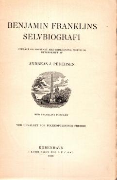 Benjamin Franklins selvbiografi