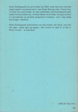 Om Kierkegaard kvinder og kærlighed