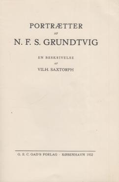 Portrætter af N. S. F. Grundtvig