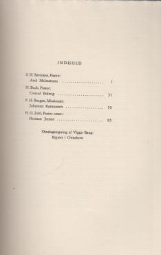 I Evangeliets Tjeneste: Biografier af Arbejdere i Det danske Missionsselskab (1953)