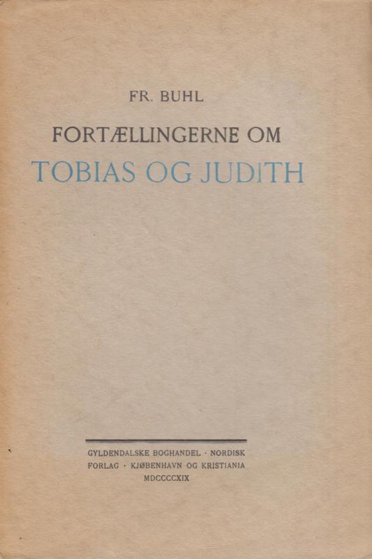 Fortællingerne om Tobit og Judith