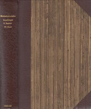 Kirkehistoriske samlinger (6. række VI bind) (1948-50)