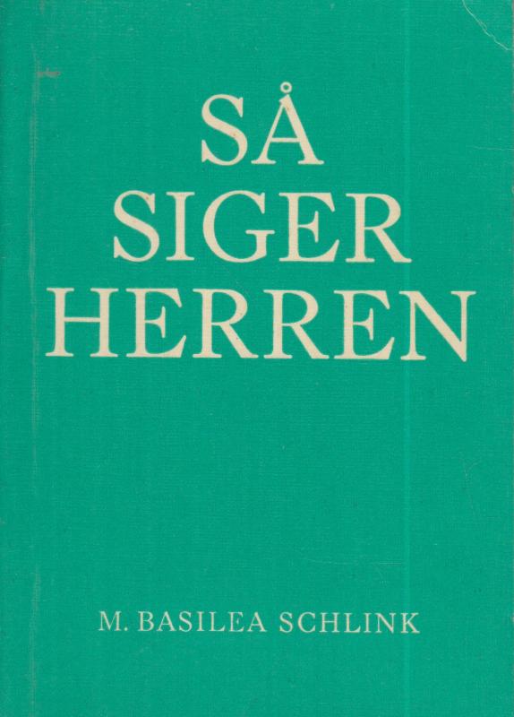 Så siger Herren