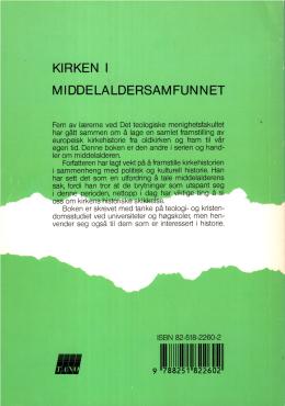 Kirken i Middelaldersamfunnet