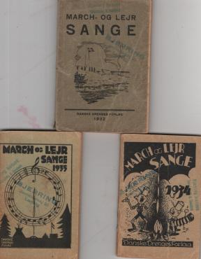 March og lejr (1932, 1934, 1935)
