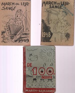 March og lejr (1948, 1949 og de 100 bedste)