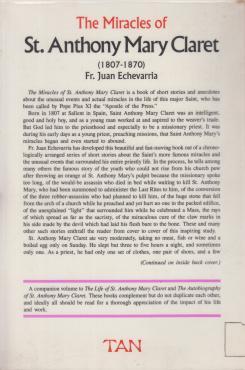 The Miracles of St. Anthony Mary Claret