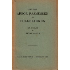 Pastor Arboe Rasmussen og folkekirken