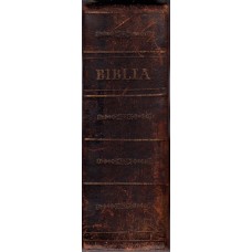 Bibelen med De Apokryfiske Skrifter og Gotisk skift , 1859