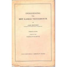 Indledning til det gamle testamente. 1. bind: 1. og 2. del  + 2. bind