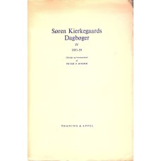 Søren Kierkegaards Dagbøger IV 1851-55