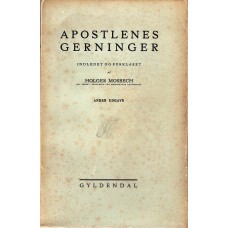 Apostlenes Gerninger, indledet og forklaret