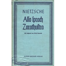 Also Sprach Zarathustra, Stuttgart, 1941