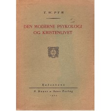 Den moderne psykologi og kristenlivet, Haase, 1923