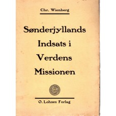 Sønderjyllands indsats i Verdensmissionen før 1920